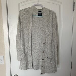 Abercrombie & Fitch Light Gray Women's Cardigan